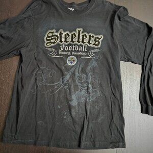 Reebok PIttsburgh Steelers Long Sleeve Shirt! 2XL. EUC!